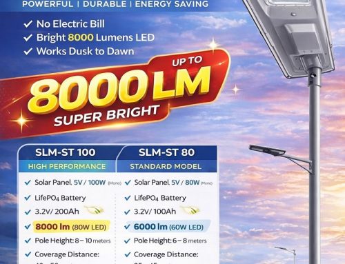 Smart Solar Street Light Installation for Parking Safety